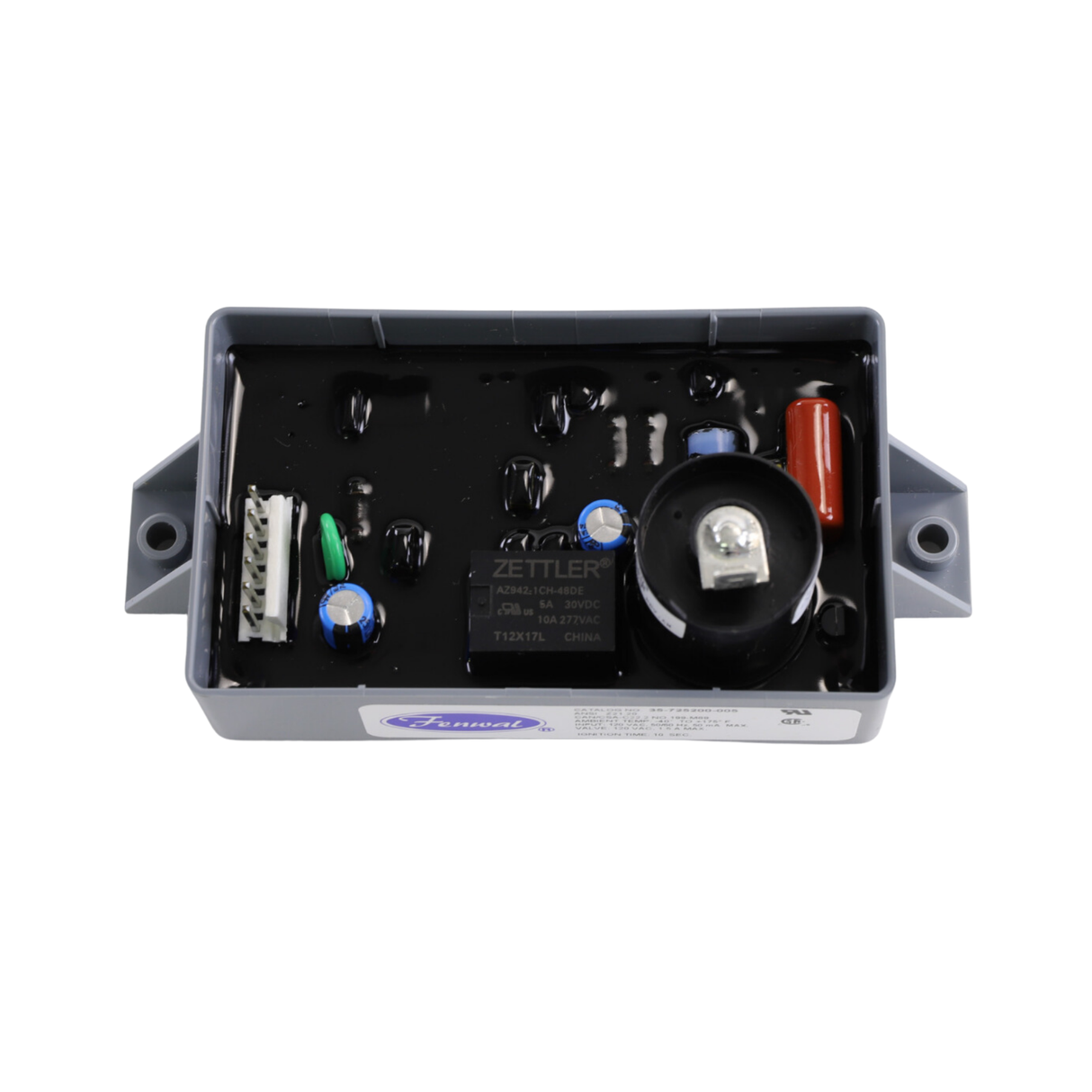 Fenwal 35-725200-005 120VAC, 0 Pre-Purge, 0 Inter-Purge, 10s Ignition Time, Direct Spark Ignition Control