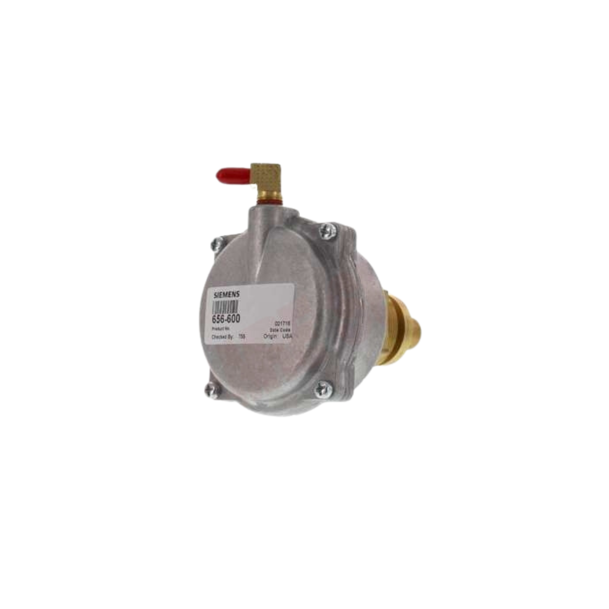 Siemens Building Technology 656-600 3/4" NPT 4.6 Cv Normally Closed Replacement Actuator with Trim