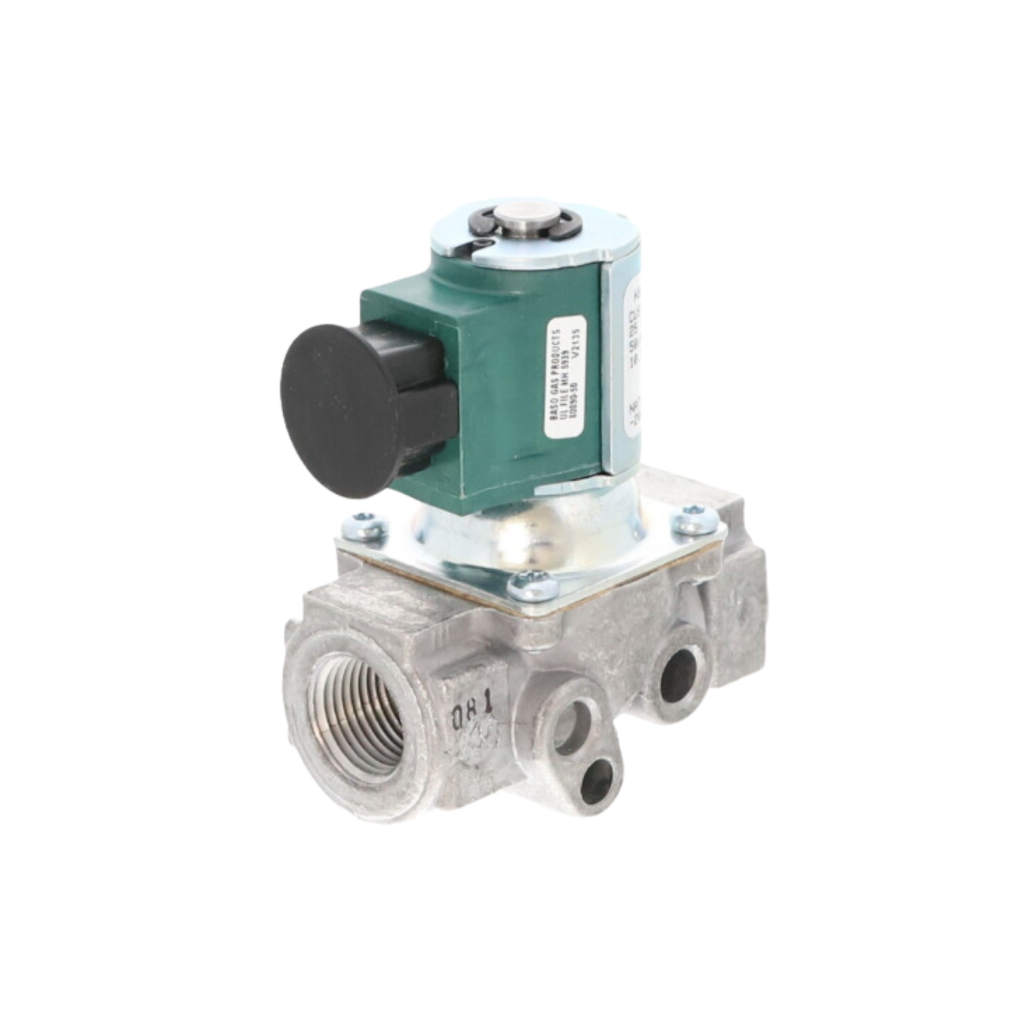 Baso H91DG-2C REVB 1/2" NPT Connection Size, 24V, Automatic Gas Valve