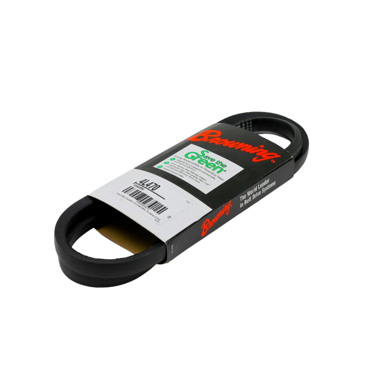 Browning 4L470 47" Outside Diameter, Rubber, RMA, Oil Resistant, 4L, Fractional HP, Belt