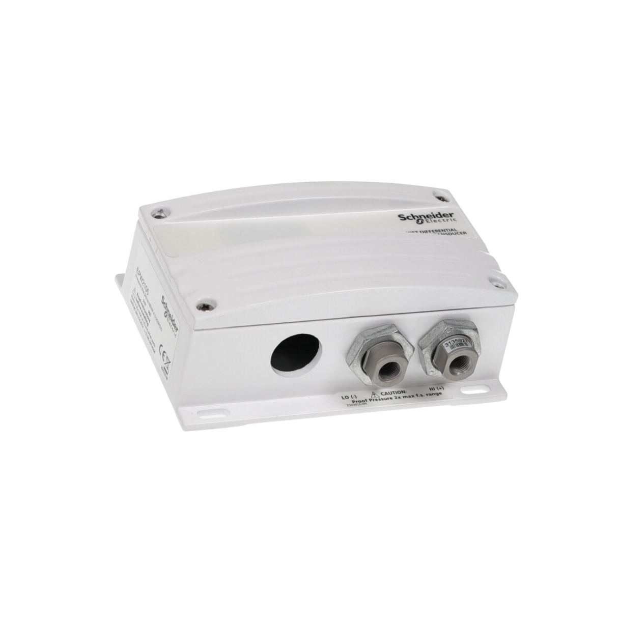Schneider Electric (Barber Colman) EPW104-LCD 24 VAC, 300 PSIG, Differential Pressure Transducer