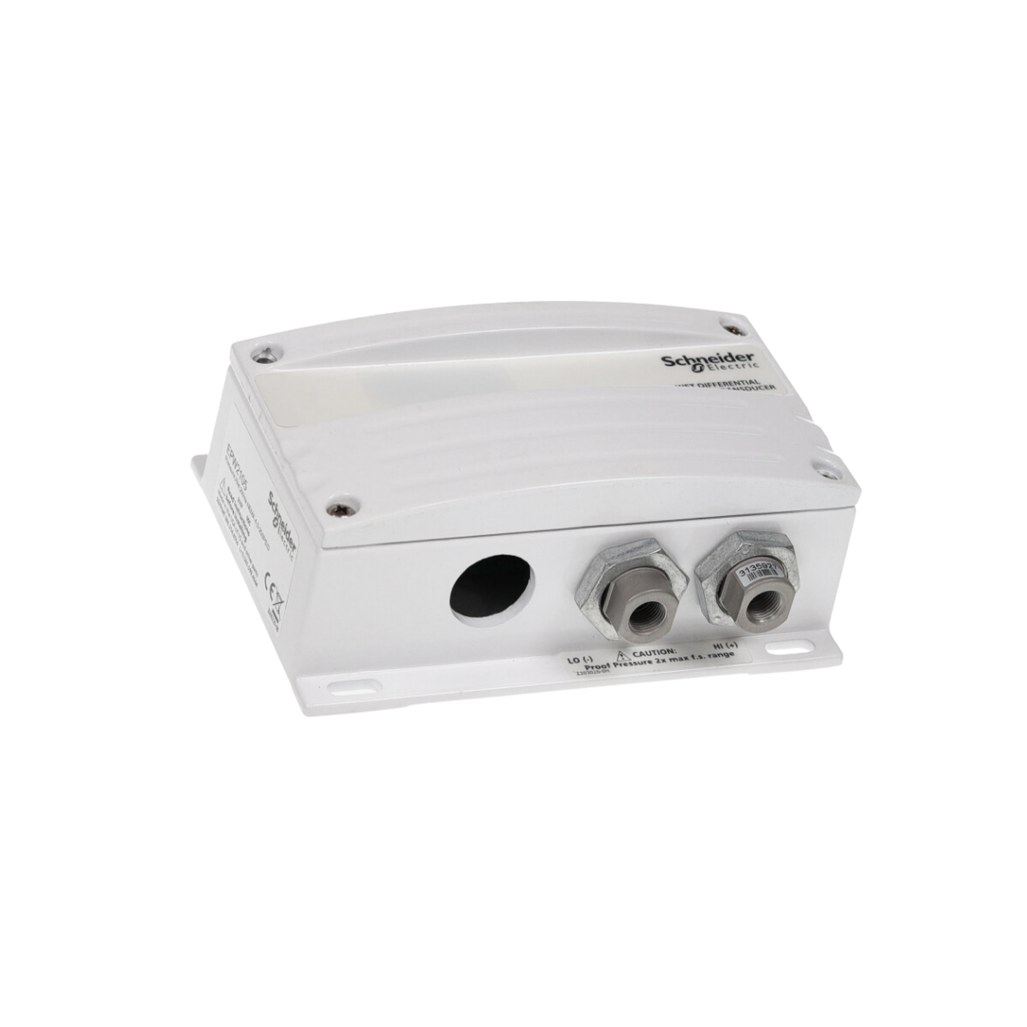 Schneider Electric (Barber Colman) EPW104-LCD 24 VAC, 300 PSIG, Differential Pressure Transducer