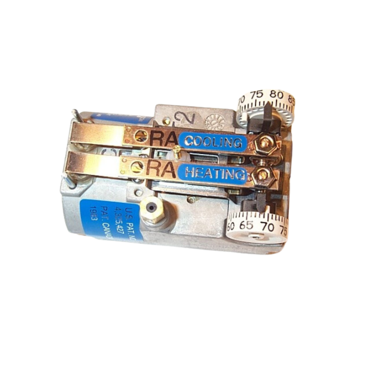 Johnson Controls T-4054-2 Reverse Acting, Energy Manager Heating-Cooling High Volume Output, Thermostat