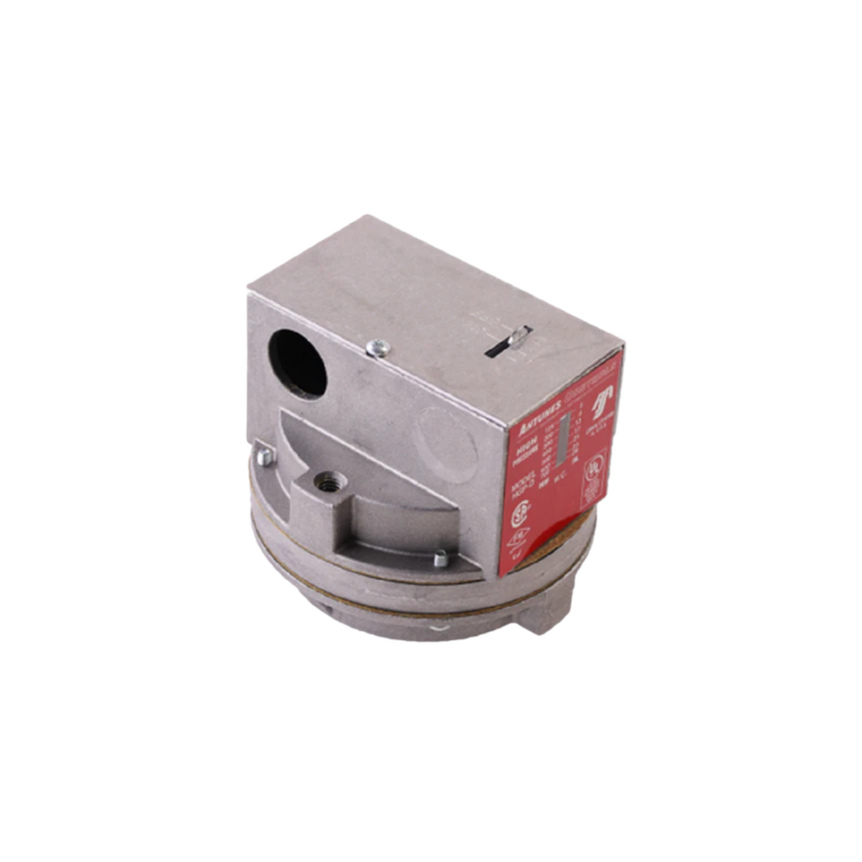 A.J. Antunes 803113801 5" to 28" WC DPDT Manual Gas Pressure Switch