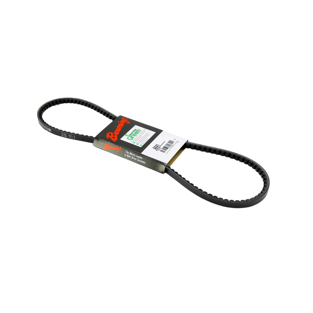 Browning AX41 43.2" Outside Diameter, EPDM, ARPM IP-20, Oil & Chemical per ARPM IP-3-2, Static Dissipating per ARPM IP-3-3, AX, Gripnotch Belt