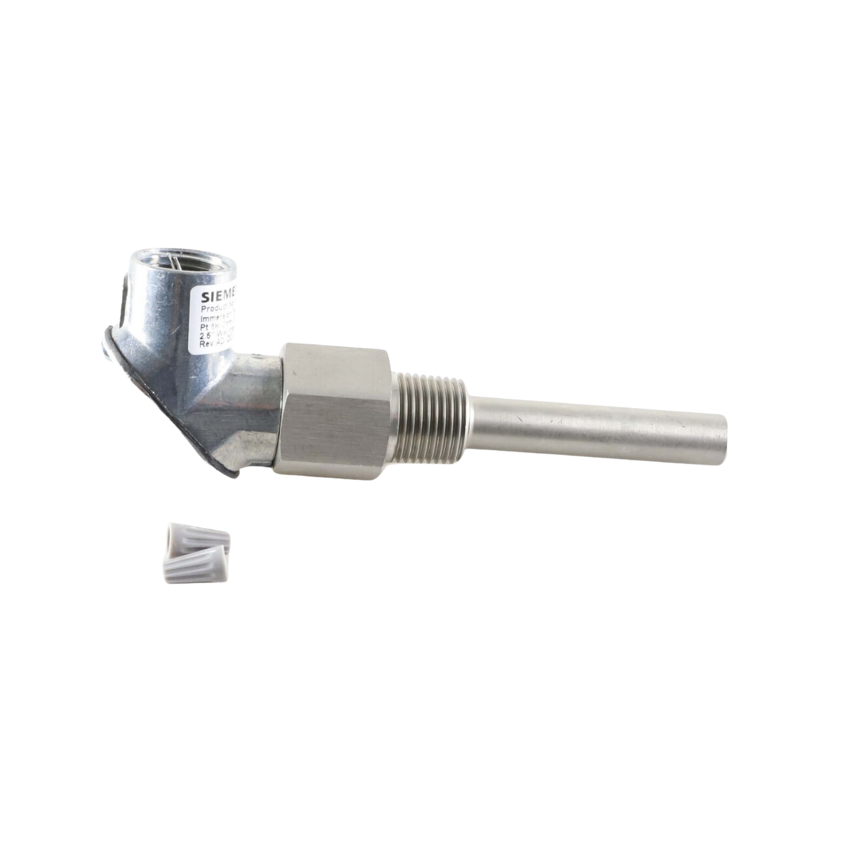 Siemens Building Technology 544-577-25 2.5" Probe Length, 0-250 Degree Fahrenheit, Immersion Temperature Sensor
