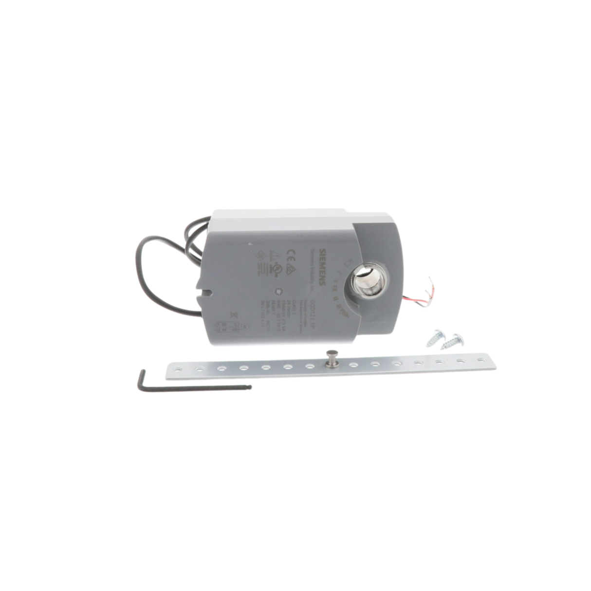 Siemens Building Technology GQD121.1P 24V, 20 Lb-In, 2 Position, Spring Return, Rotary, Damper Actuator
