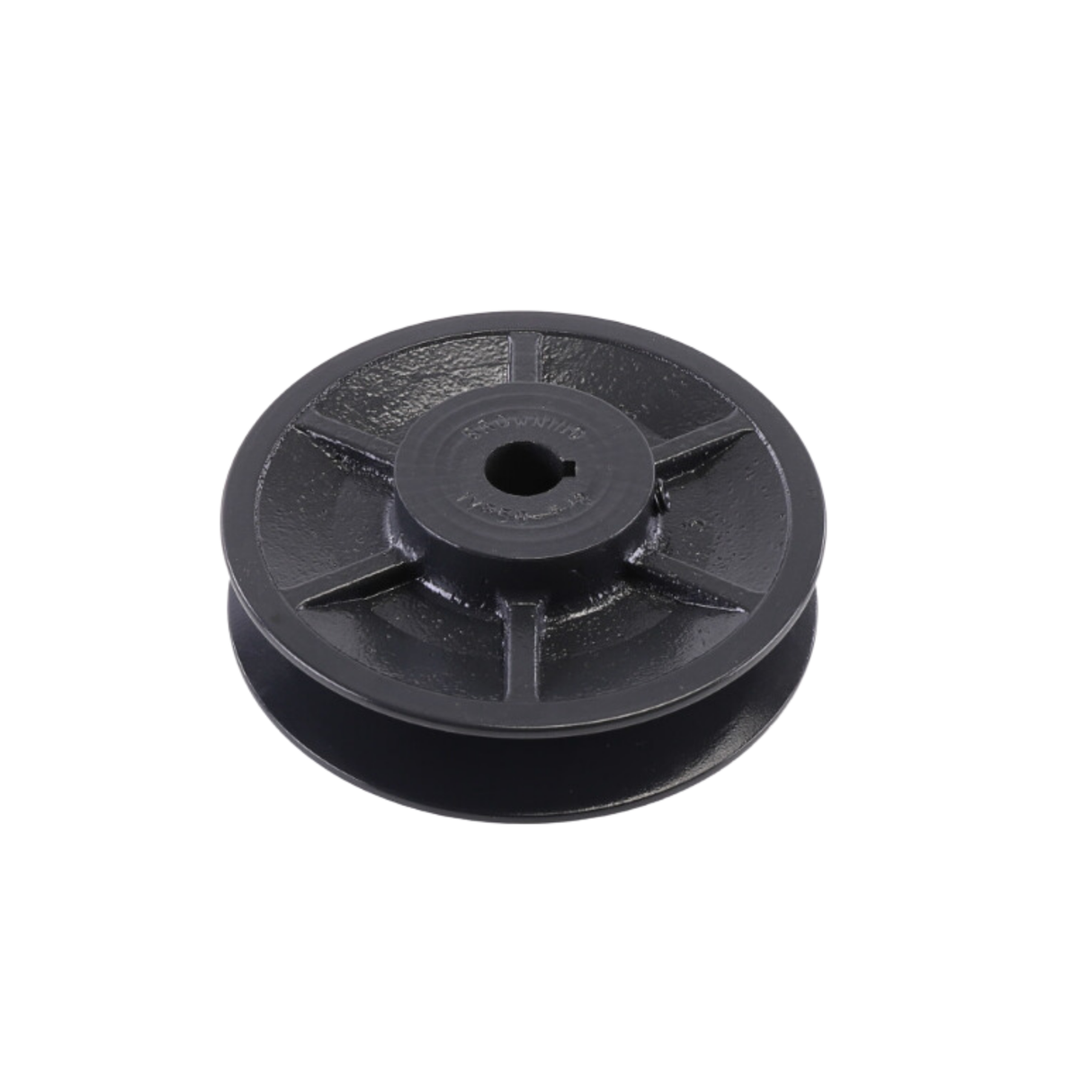 Browning 1VP50X5/8 5/8" Bore Diameter, 4.75" Outside Diameter, Single Groove VP Cast Iron, Sheave with 3L, 4L, A, AX, 5L, B, and BX Belts