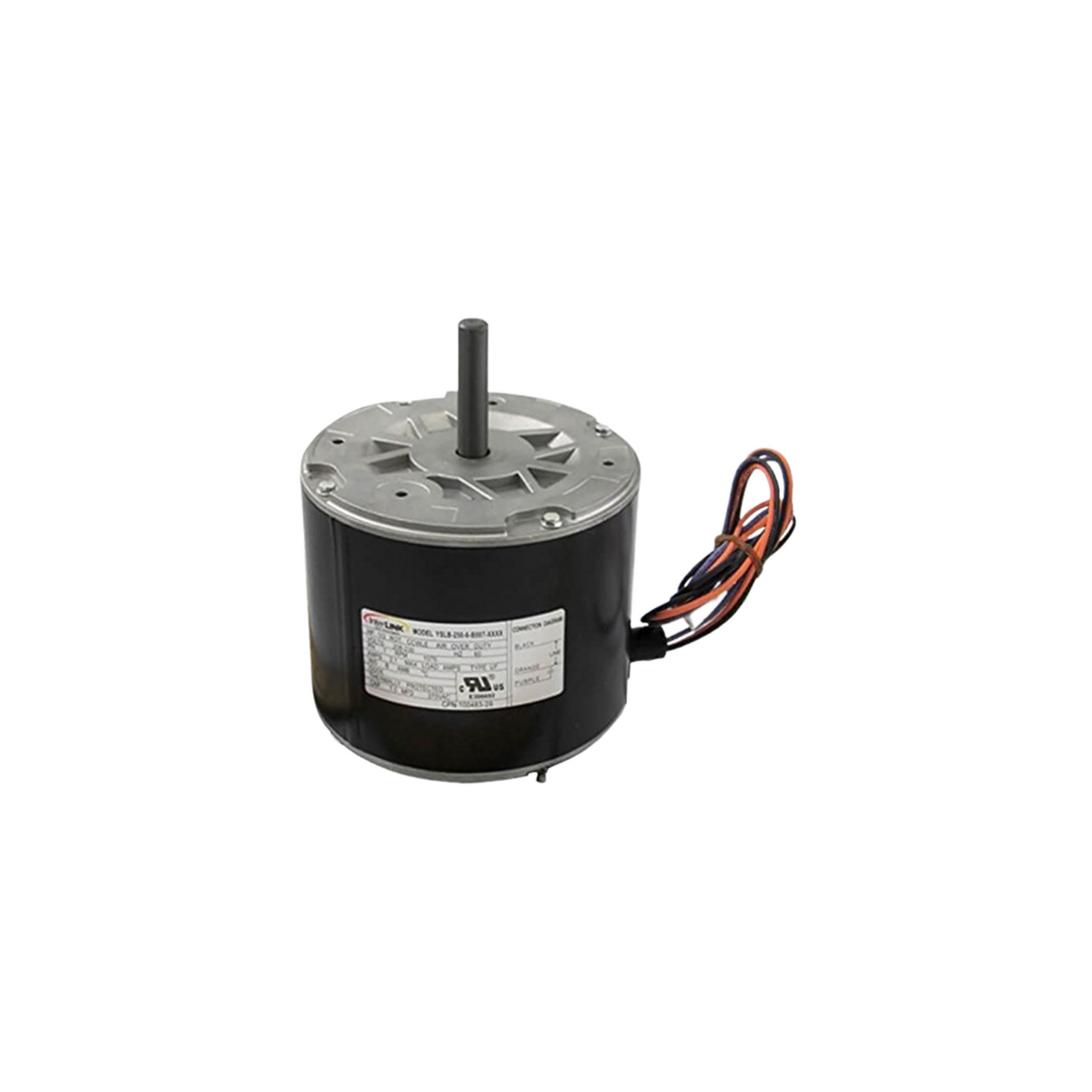 Lennox 68J24 208/240 V 60 Hz 1075 RPM 1/3 HP Counter Clockwise Motor