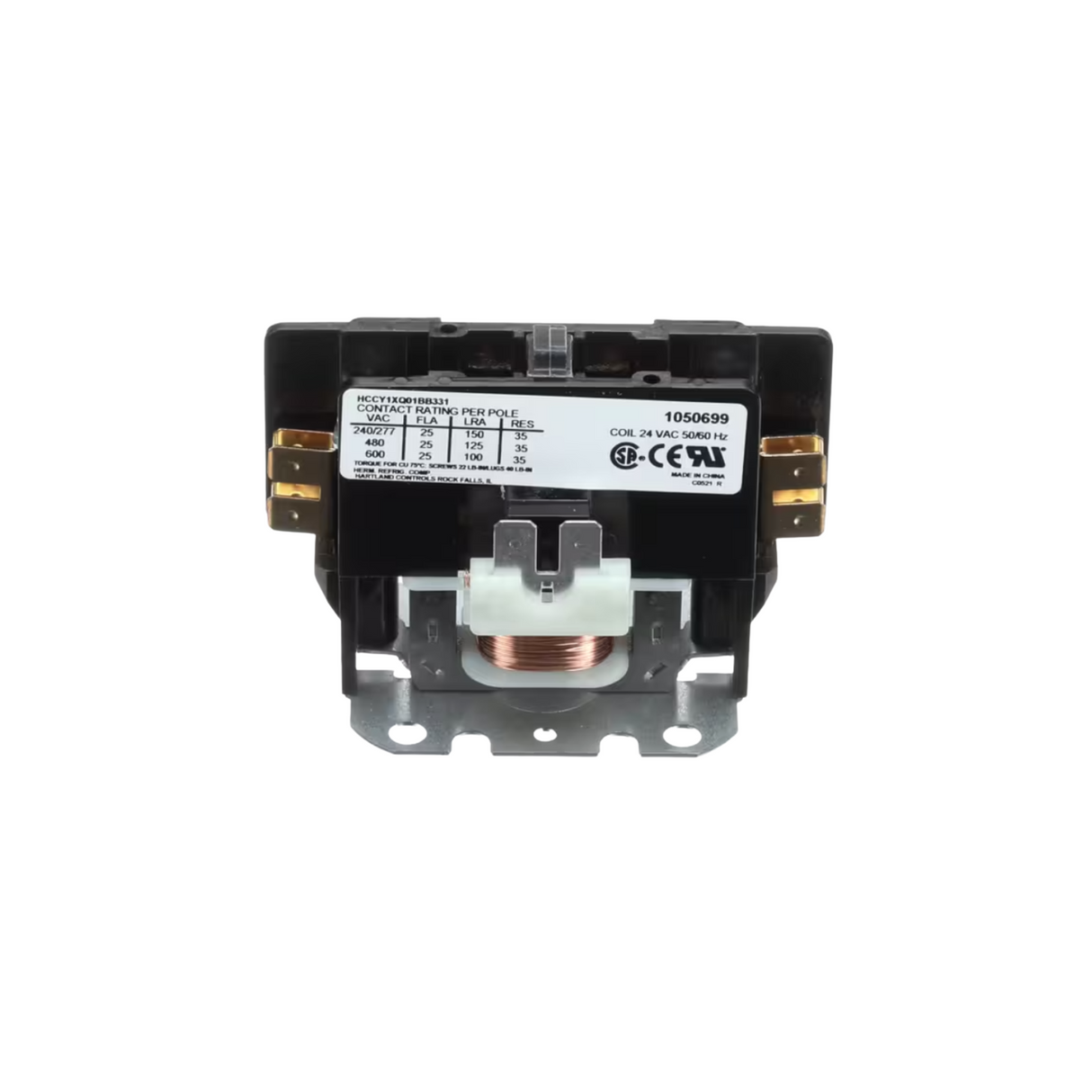 International Comfort Products 1050699 24 V 25 A 1-Pole Contactor