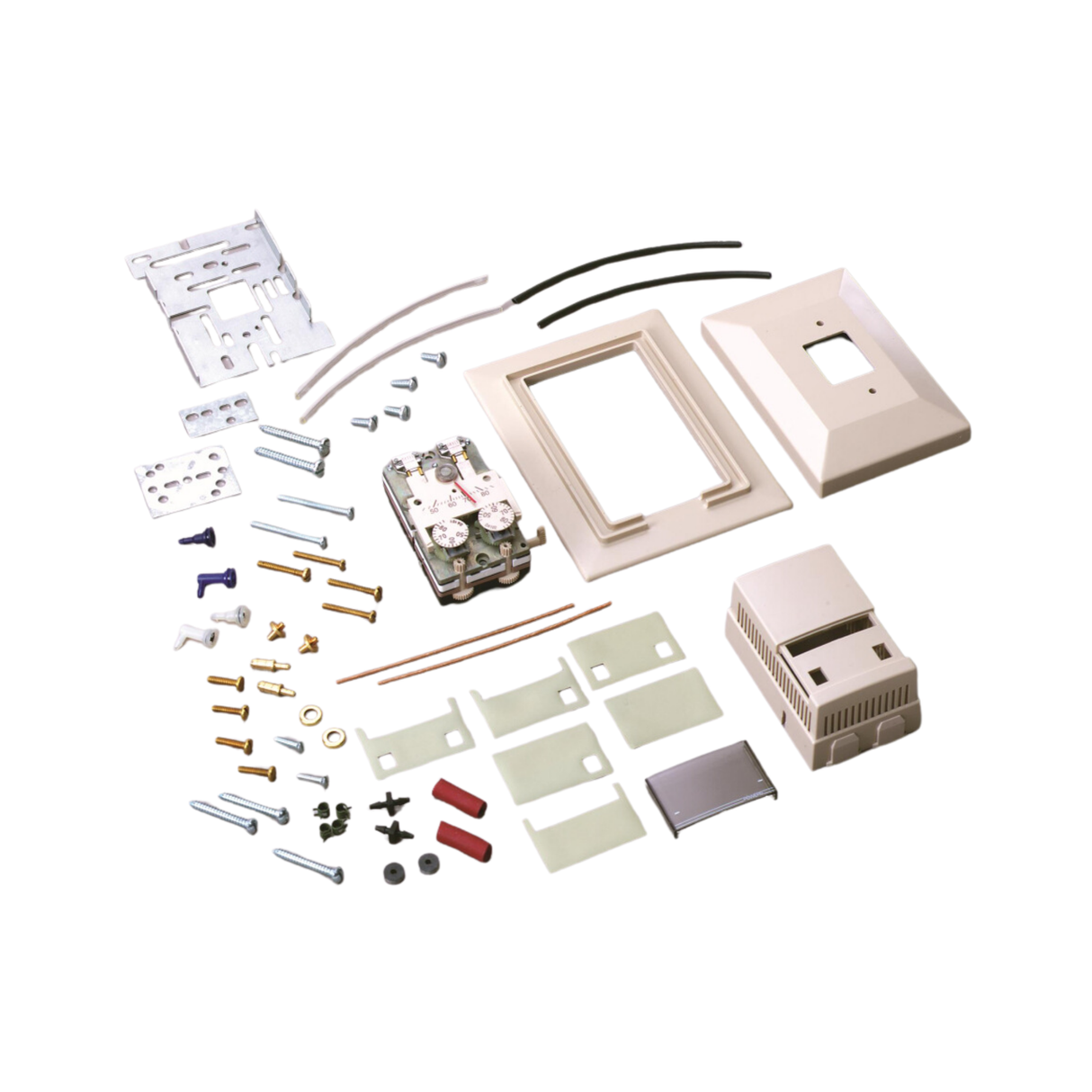 Siemens Building Technology 192-3044 18-25 PSI Normal Air Pressure, 1-15 PSI Output Pressure Adjustment, 30 PSI Max, Direct Acting, Room Thermostat Kit