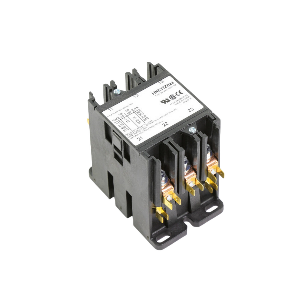 Carrier HN53TZ024 C-A1, 24V, 50/60 Hz, 3 Poles, Contactor