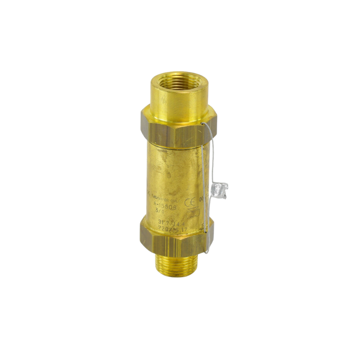 Carrier EB51LZ221 220#, 3/4" NPT Female x Male, Pressure Relief Valve