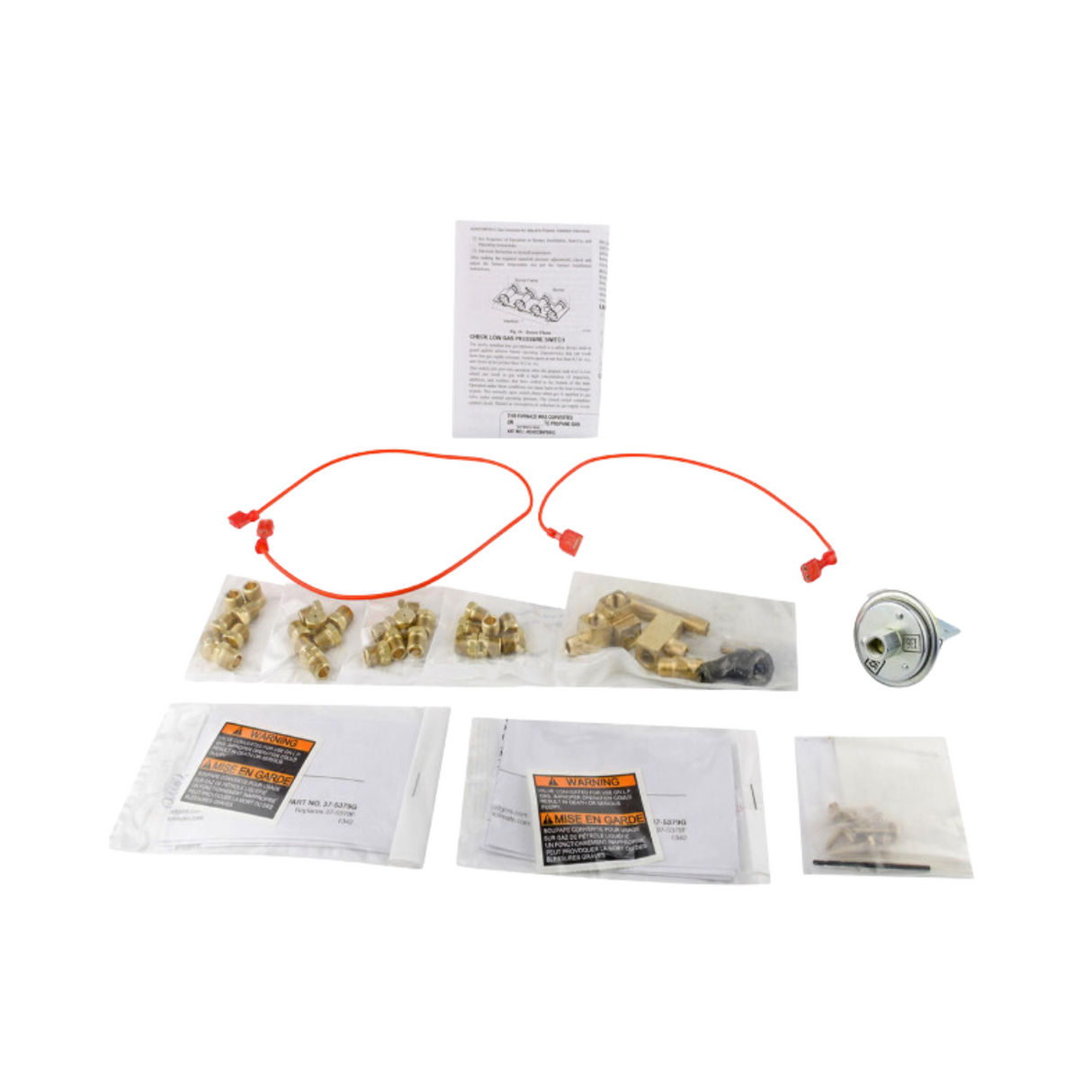 Carrier AGAGC8NPS01C 80% Natural Gas to Liquifide Petroleum Gas Conversion Kit