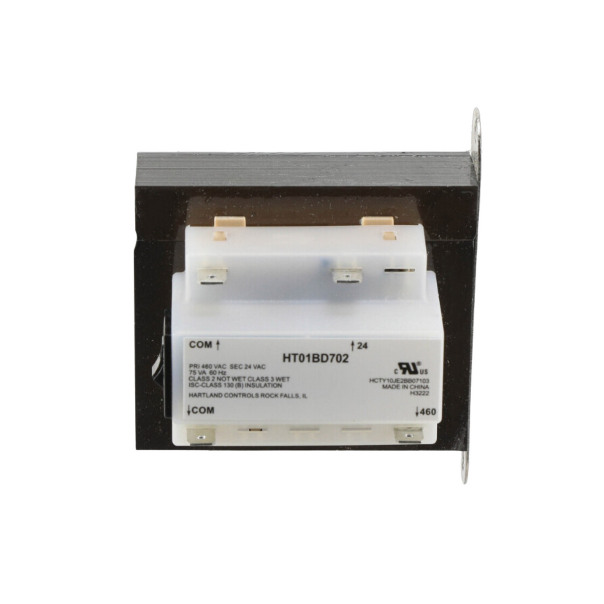 Carrier HT01BD702 460V Primary, 24V Secondary, Transformer