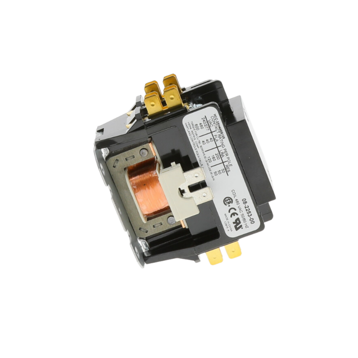 Carrier 08-2253-00 480 V 40 A 2-Pole Contactor
