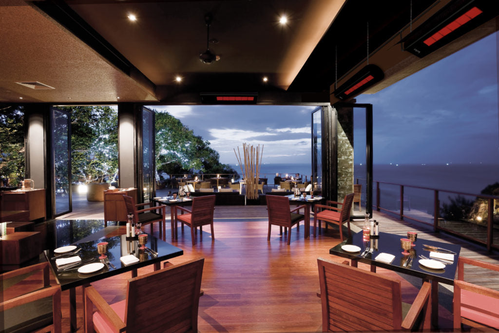 Sunstar SGL35-N10 - Glass Series Radiant Patio Heater 35K BTU - NG