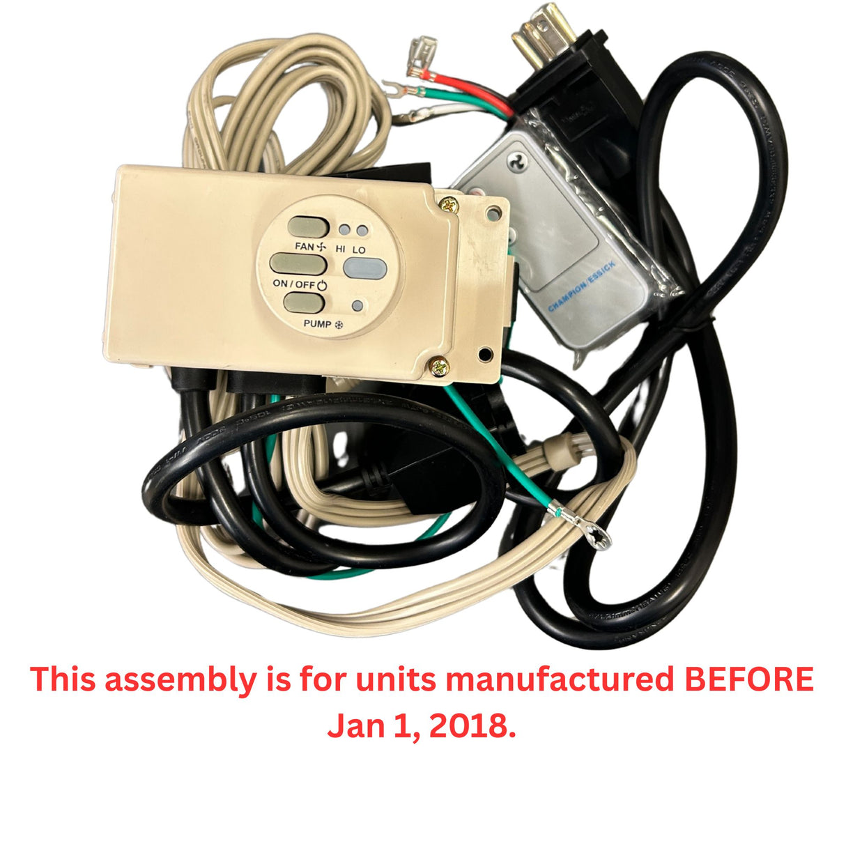 Champion 310400-1 - ELECTRONIC CONTROL ASSEMBLY FOR: RN35W/45W/46W/50W, RWC35/46/50, RM301A/401A & RMMB12/14 - W/ SERIAL # PRIOR TO JAN. 2018.