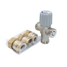 Honeywell AM102C1070-UP-1LF 1" Union Propress Lead Free Mixing Valv
