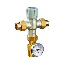 Honeywell AM102R-USTG-1 - 1", 70-180F,Union & Temp Gauge