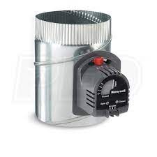 Honeywell ARD18TZ - 18" Automatic Round Damper with 24Vac, Two Position, Power Closed/Spring Return Open (Reversible) Actuator