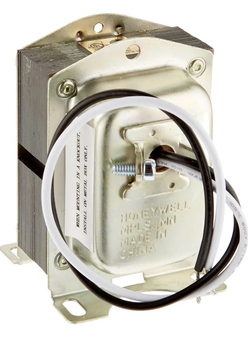 Honeywell AT72D1683 - Transformer, 120v Primary to 24v Secondary, 40va, 4"x4" Plate Mounted, Nema Type D, 9" Leadwires