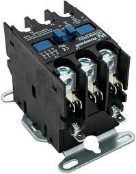 Honeywell DP3030C5002 - PowerPro Definite Purpose Contactor, 3 Pole, 208/240Vac, DPST, 1/4" Quick Connects and #6 Screws, 30 Amp, Silver Cadmium Oxide Contacts, -4/149 Degree Temperature Range