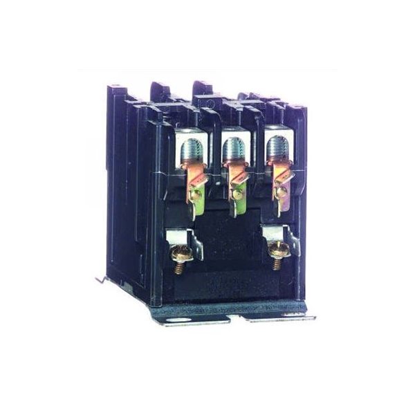 Honeywell DP4040B5001 - PowerPro Definite Purpose Contactor, 4 Pole, 120Vac, DPST, 1/4" Quick Connects and #6 Screws, 40 Amp, Silver Cadmium Oxide Contacts, -4/149 Degree Temperature Range
