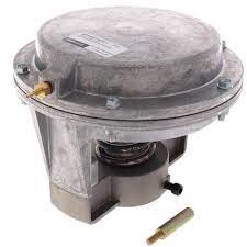 Honeywell MP953C1075 - Pneumatic Coil Valve Actuator, Direct Acting, 8-12 PSI Spring Range, 3/4" Stroke, Spring Return, Dual Barbed Fitting for 5/32" or 1/4" OD Plastic Tubing