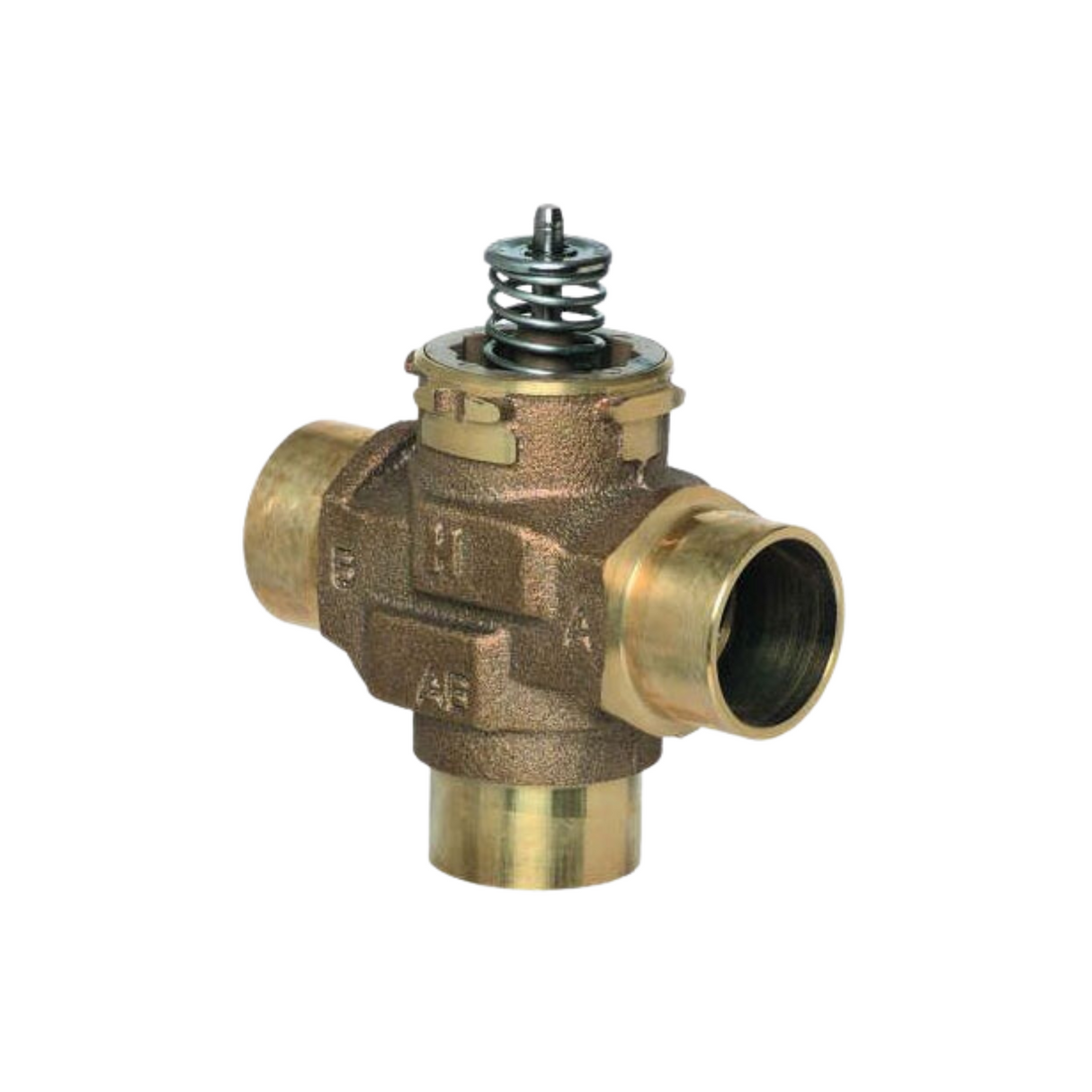 Honeywell VCZND6100 1-1/4" Npt. 3 Way Mixing/Diverting Valve