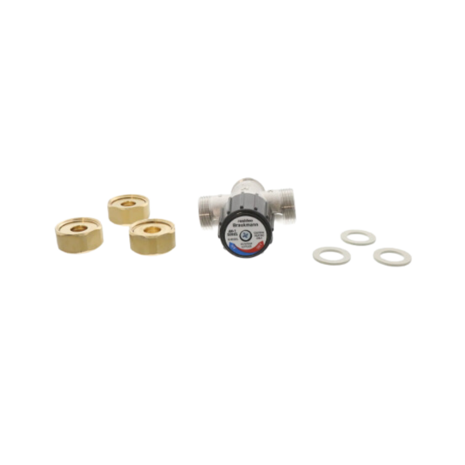 Honeywell AM100R-US-1 1/2" Union Sweat Radiant Heat Mixing Valve 70-1