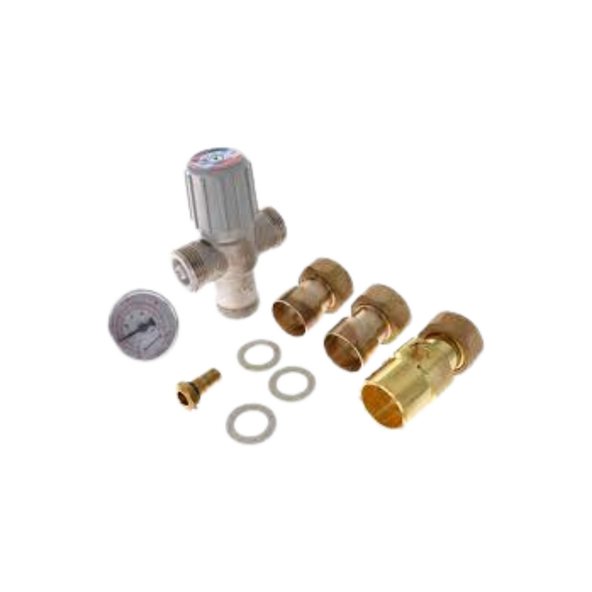 Honeywell AM102R-USTG-1 - 1", 70-180F,Union & Temp Gauge