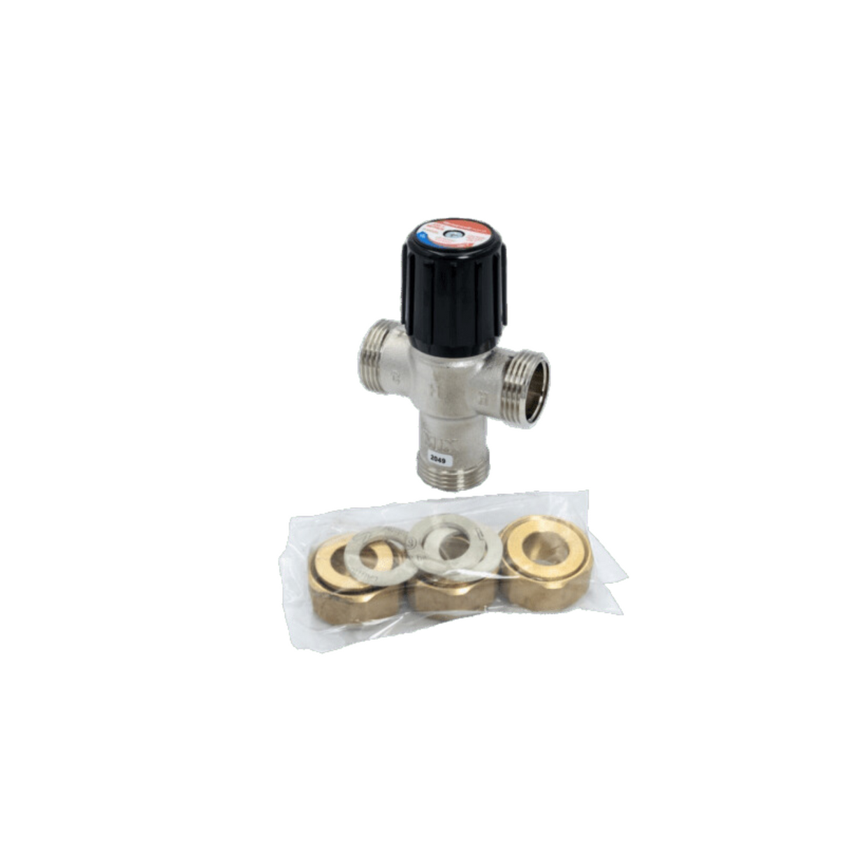 Honeywell AM102-UP-1LF 1" Union Propress Lead-Free Mixing Valve