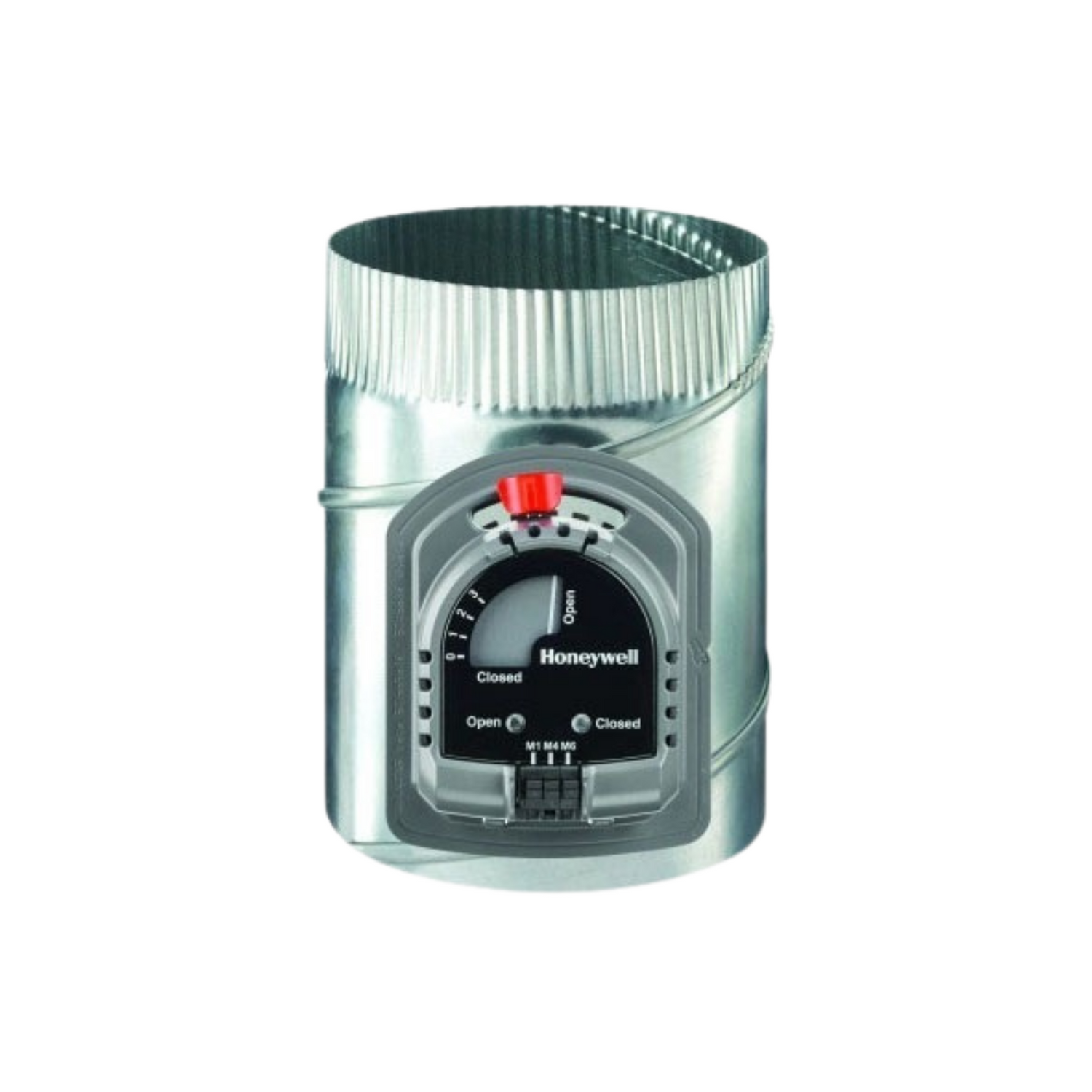 Honeywell ARD18TZ - 18" Automatic Round Damper with 24Vac, Two Position, Power Closed/Spring Return Open (Reversible) Actuator
