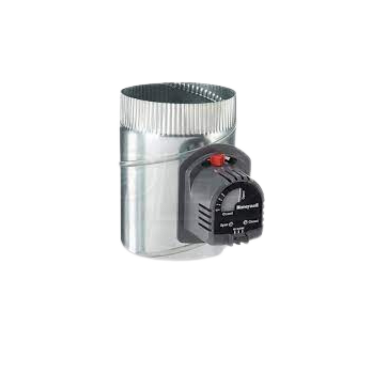Honeywell ARD7TZ - 7" Automatic Round Damper with 24Vac, Two Position, Power Closed/Spring Return Open (Reversible) Actuator
