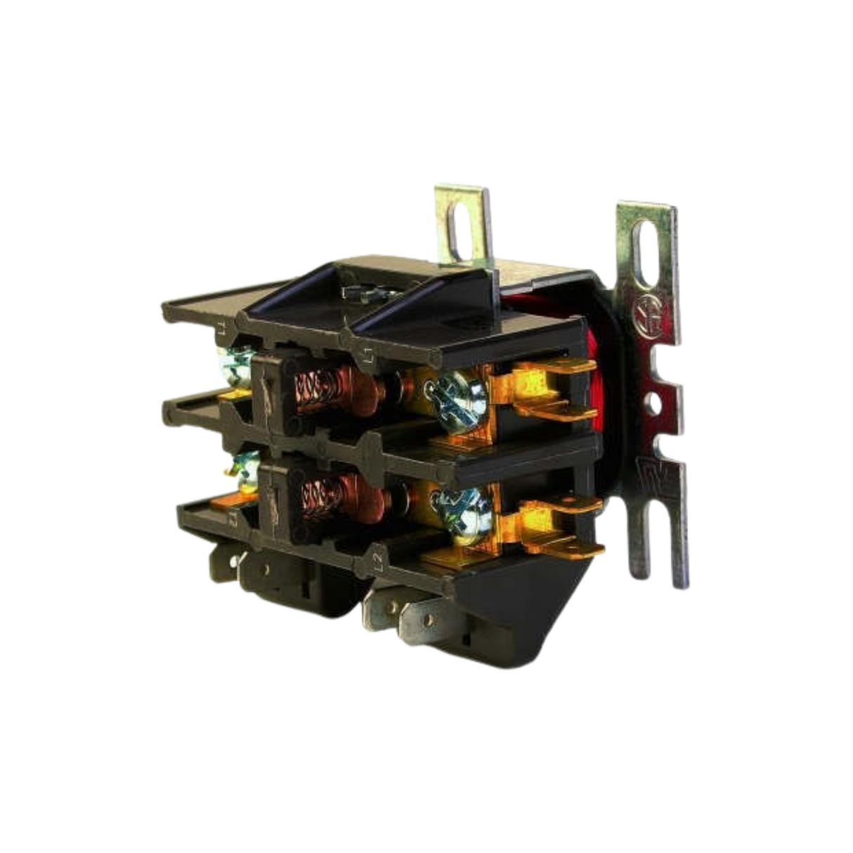 Honeywell DP2030C1002 - Economy Definite Purpose Contactor, 2 Pole, 208/240 Vac, DPST, 1/4" Quick Connects, 30 Amp, Silver Cadmium Oxide Contacts, -4/149 Degree Temperature Range
