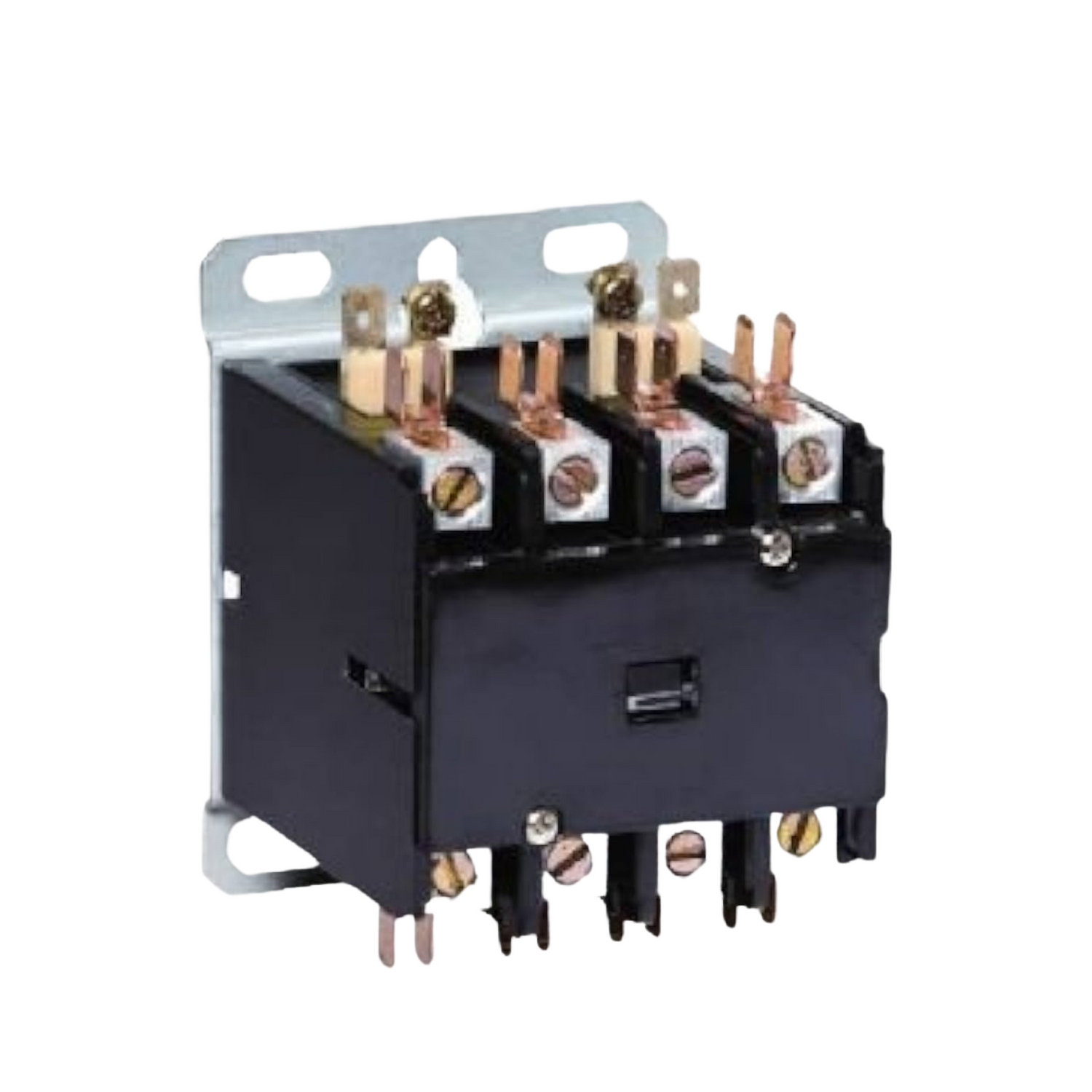 Honeywell DP4040B5001 - PowerPro Definite Purpose Contactor, 4 Pole, 120Vac, DPST, 1/4" Quick Connects and #6 Screws, 40 Amp, Silver Cadmium Oxide Contacts, -4/149 Degree Temperature Range