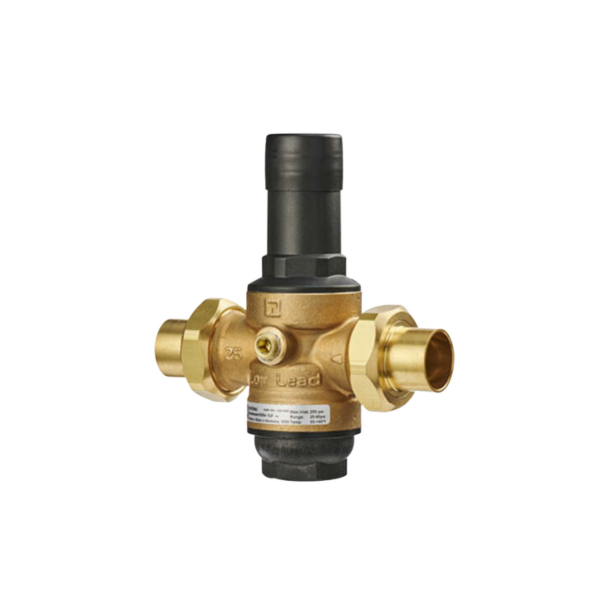 Honeywell DS06-101-DUS-LF - 3/4" Double Union Sweat DialSet Pressure Regulating Valve (Lead Free)