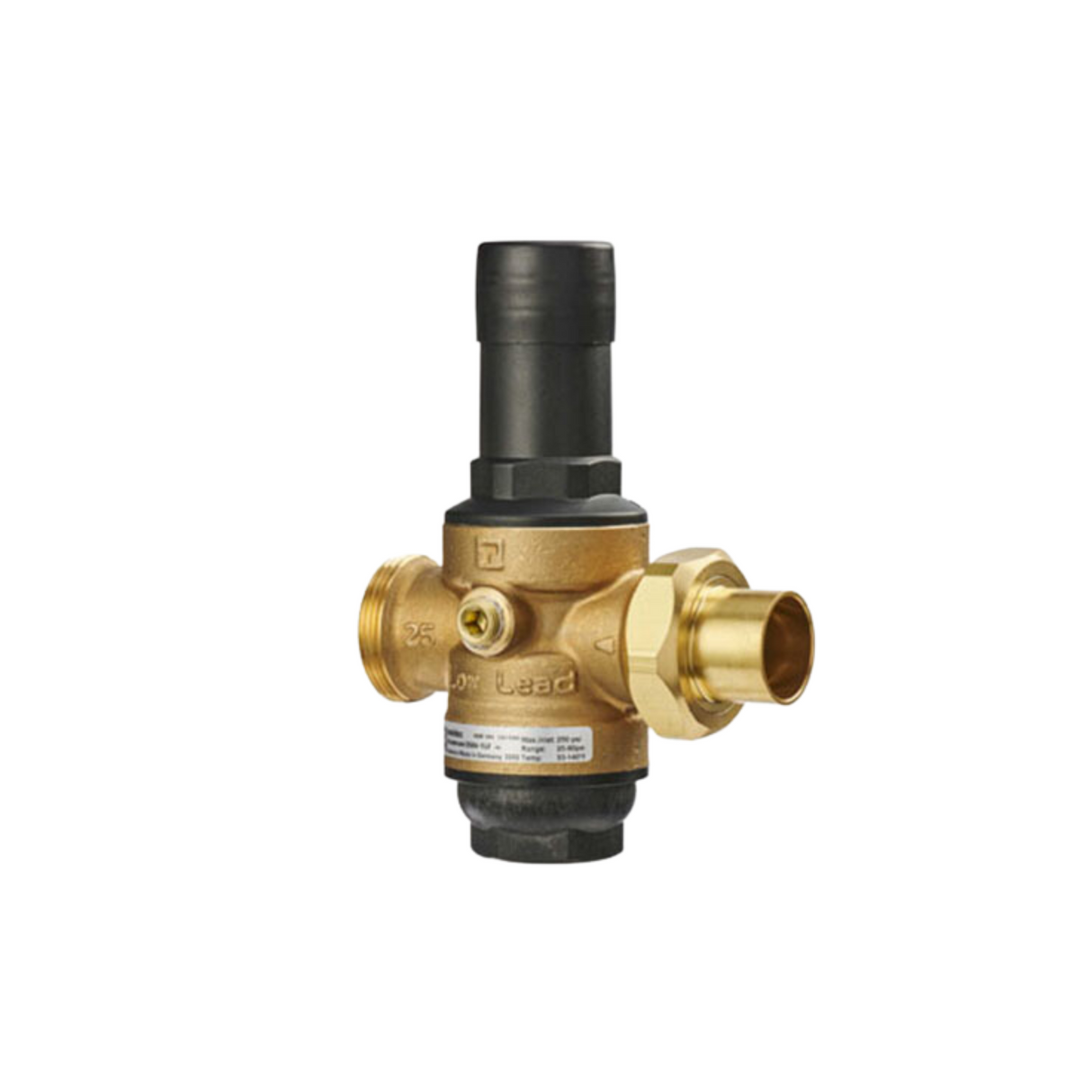 Honeywell DS06-105-SUS-LF - Pressure Regulating Valve, 2" FPT Single Union Sweat, 250 Psi Maximum Inlet Pressure, 25-90 Psi Adjustable Outlet Pressure