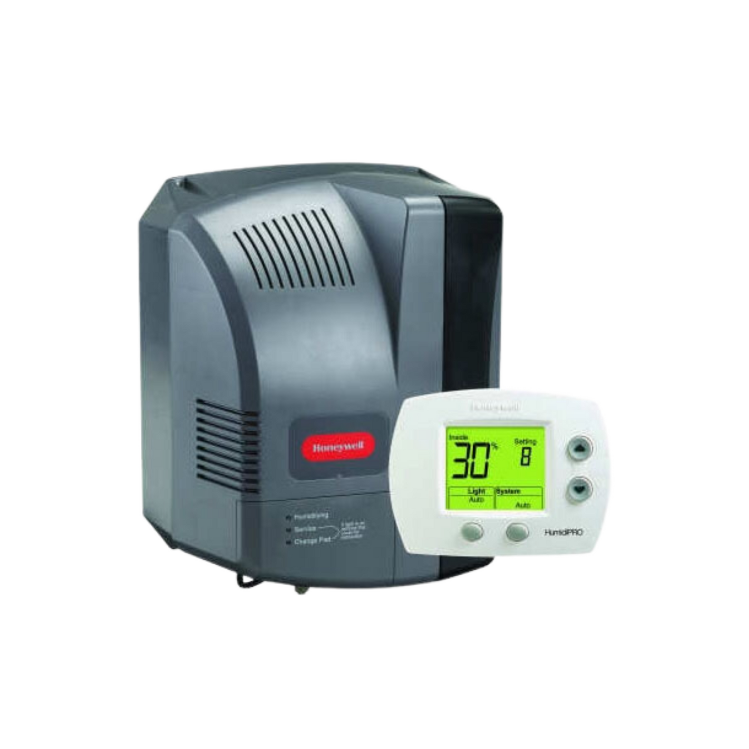 Honeywell HE300A1005 - TrueEase Advanced Fan Powered Humidifier with HumidiPro Digital Humidity Control, 18 Gallon Per Day Capacity, 68 Liter Per Day Capacity