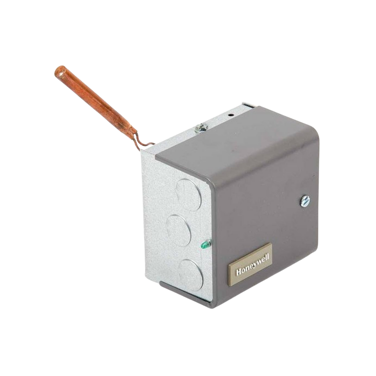 Honeywell L6081A1036 - Dual Limit Aquastat Controller, 10F High Differential, 10-25F Low Differential, 1.5-4" Insulation Depth, Horizontal Mount, 130-240F High Operating Range, 110-220F Low Operating Range