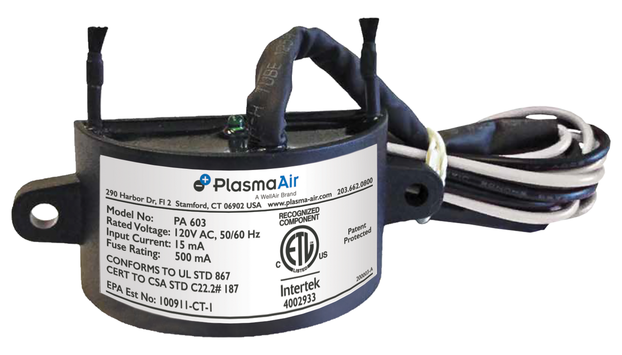 PlasmaAir - PlasmaPure 601 Air Purifier - 12V