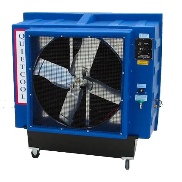 QuietCool 36" Portable Evaporative Cooler - QC36B3 belt drive 3 speed 3/4HP