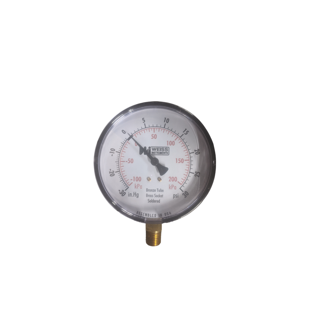 Weiss Instruments TL35-030-4L Pressure Gauge