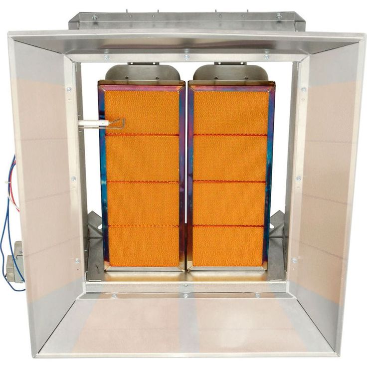 Sunstar Heating Products SG6-N 60000 BTU Infrared Ceramic Heater, Natural Gas