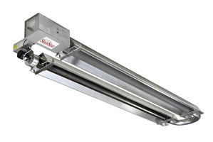 Sunstar SIU125-40-N5 - U-Tube Infrared Heater, 125K BTU, 40Ft, Single-Stage, Natural Gas