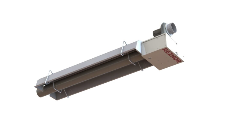 Reznor VZ Low-Intensity Push-Through Radiant Tube Heater