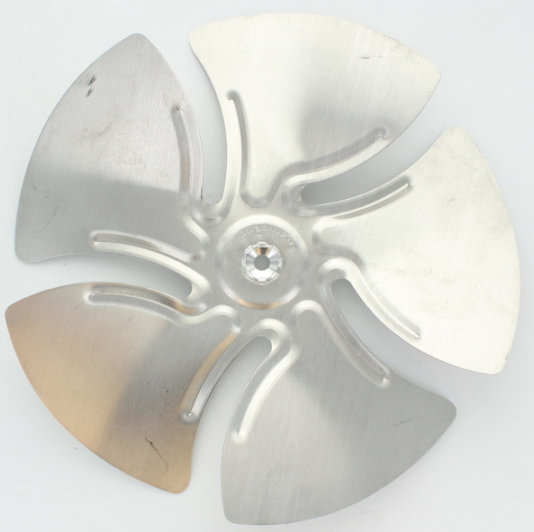 Reznor 195644 10" Diameter, 17 degree Pitch, 5 Blade, CCW Rotation, 3/8" Bore, Fan Blade