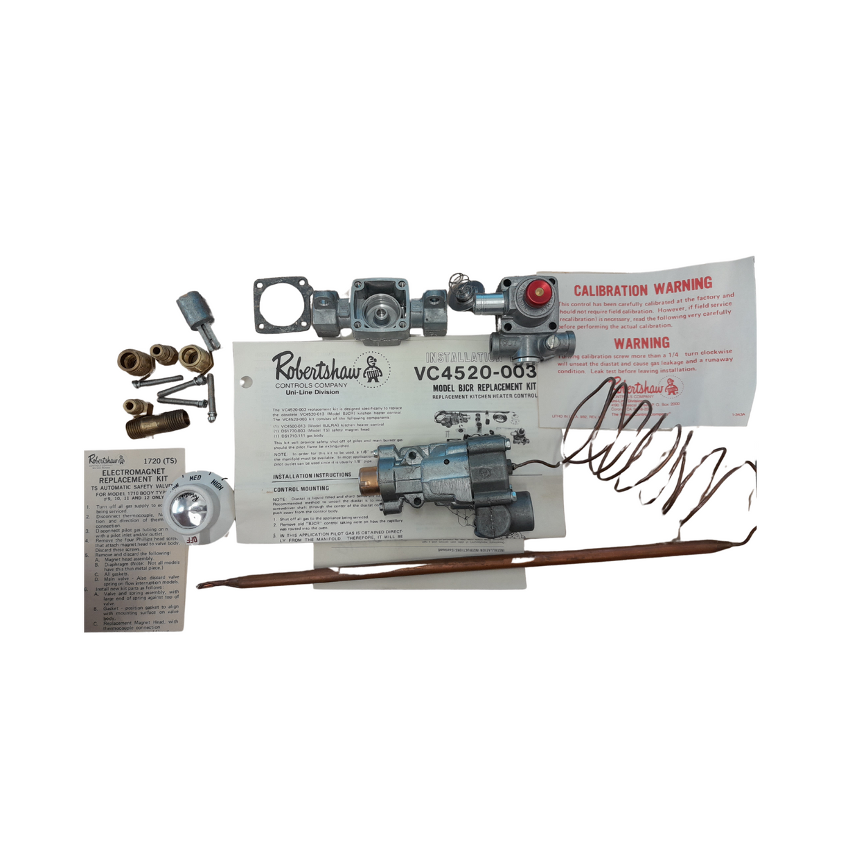 Uni Line Of North America (Robertshaw) 4520-003 Domestic Thermostat Kit (Limited Availability)