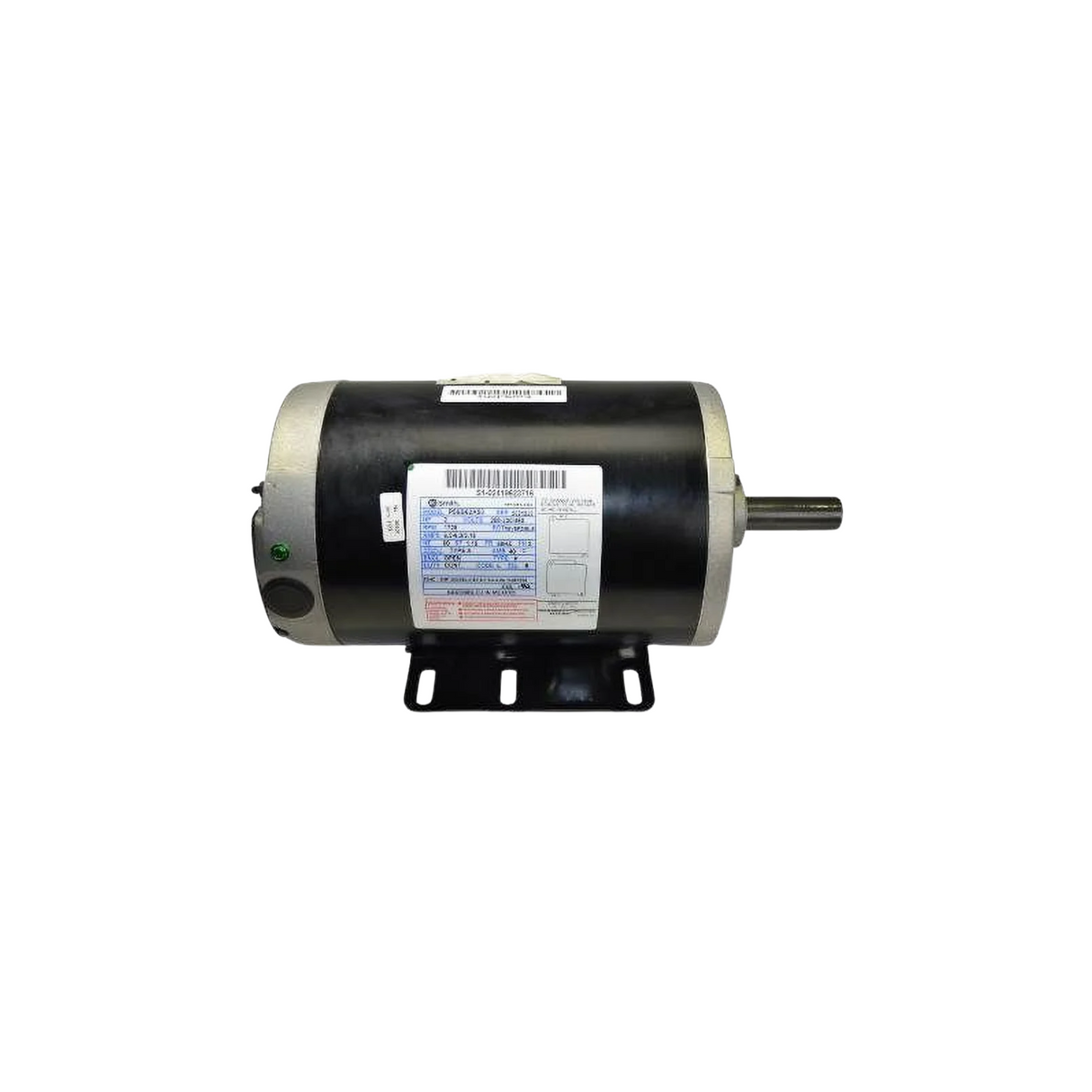 York S1-024-19623-716 200-230/460 V 1725 RPM 2 HP Reversible Motor